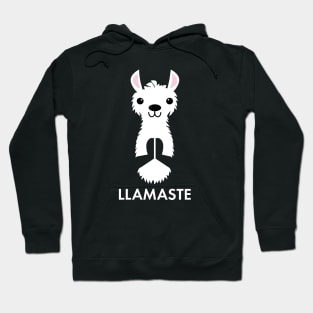 LLAMASTE: Funny Namaste Lama Alpaca Shirts & Gifts for Yoga Lovers Hoodie